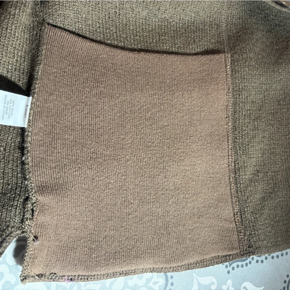 Cabela's Rich Brown Knit Sweater - Picture 5 of 11